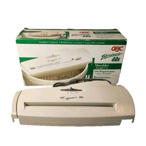 GBC Shredmaster 40S Adjustable Home Office Paper Shredder